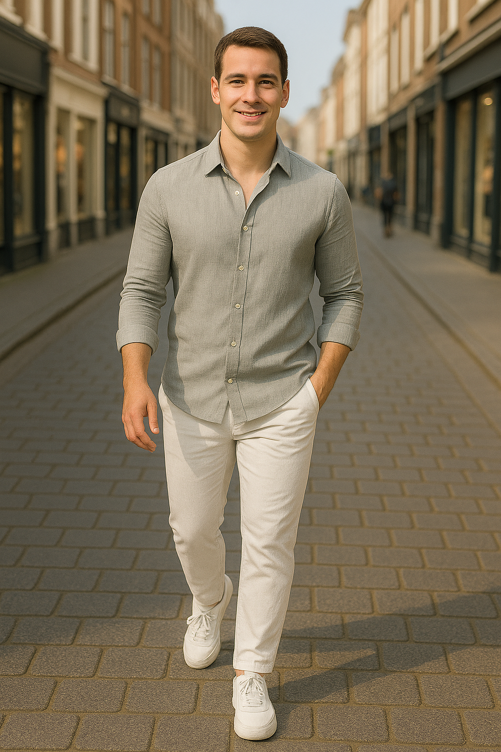 Cristiano-Elegante Heren blouse