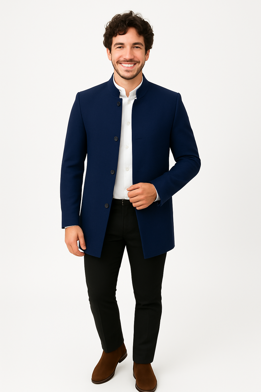 Alejandro - Halflange Blazer – Polyester – Multi-seizoen