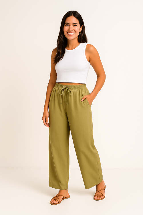 Adeline-Stijlvolle, Lichte Zomerbroek